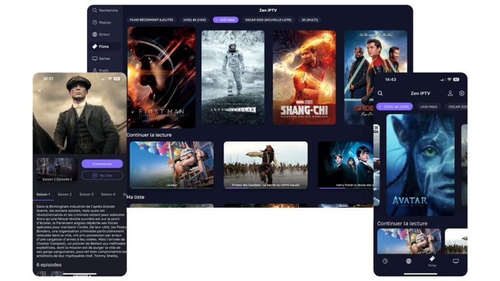 iptv online player zen iptv permet de simplifier et synchroniser la lecture de vos contenus dans une interface agre able desktop mobile